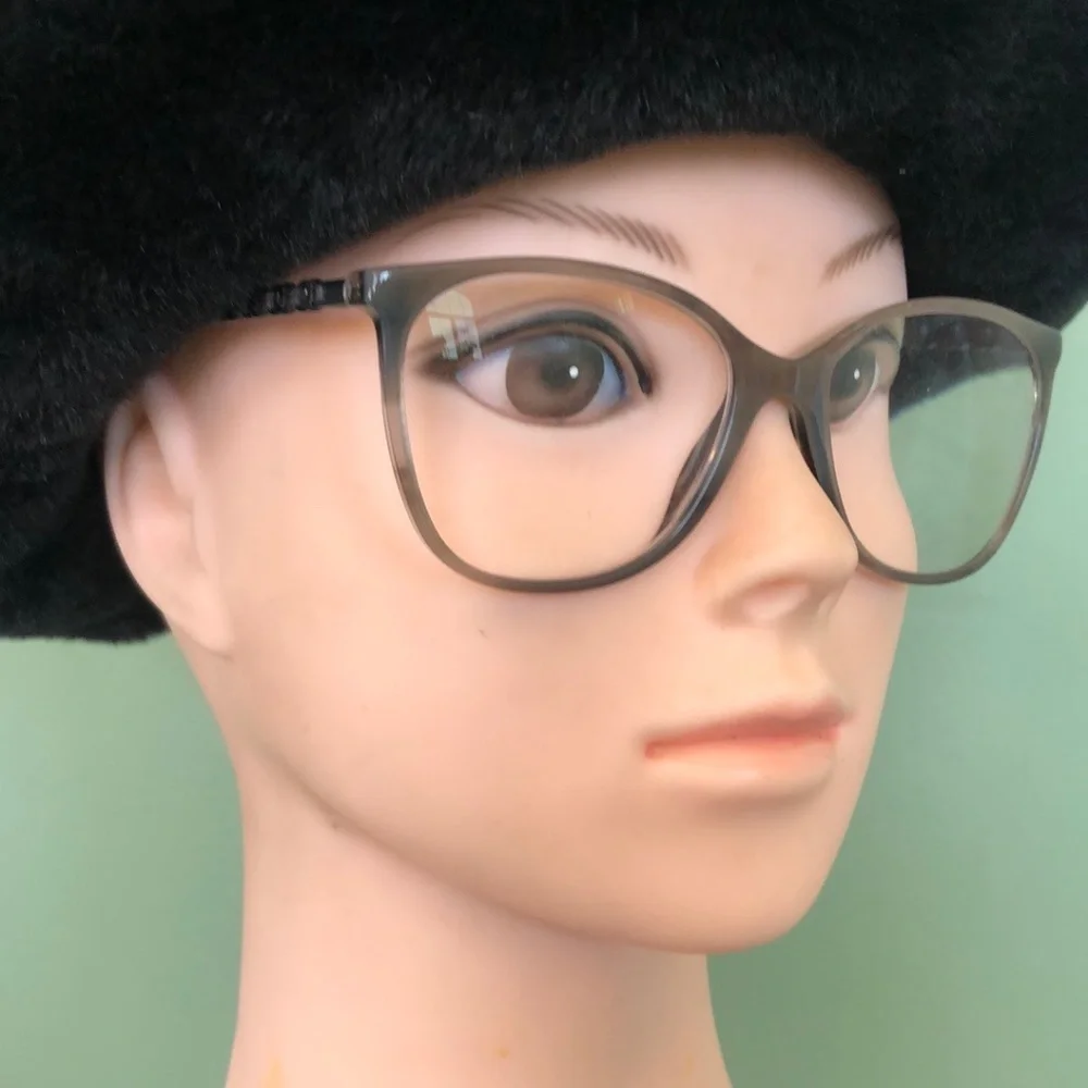 Chanel Pantos Prescription Eyeglasses Made In Italy 3408-Q with Case